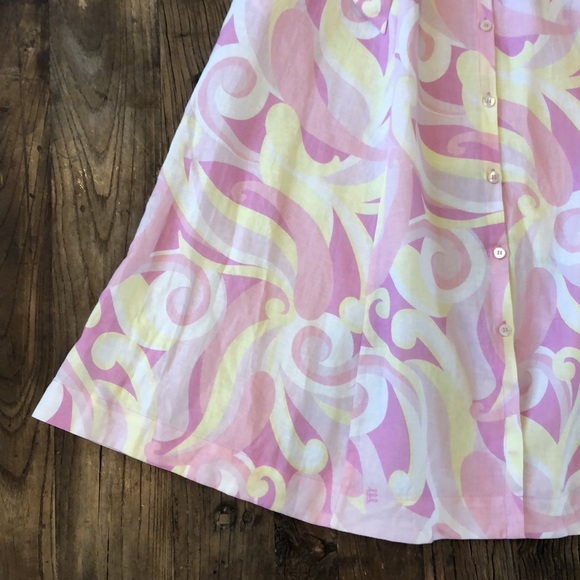 Hill House Home The Lily Dress Candy Kaleidoscope dress with tie waist pockets - Picture 6 of 12